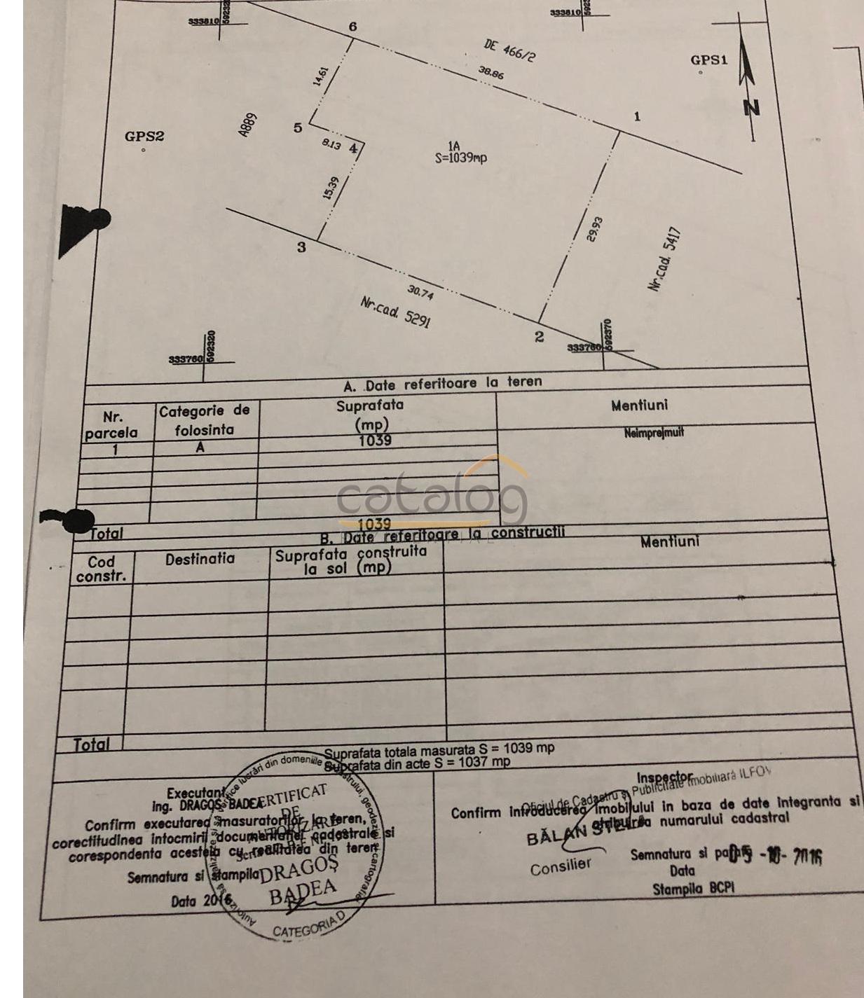 Vanzare  Teren in Sala Palatului, Bucuresti - sector 1